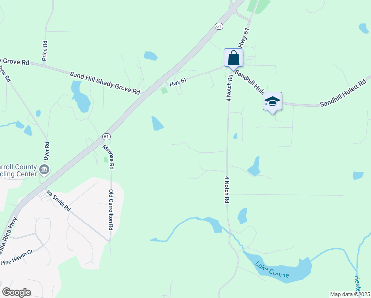 map of restaurants, bars, coffee shops, grocery stores, and more near 2026 4 Notch Road in Carrollton