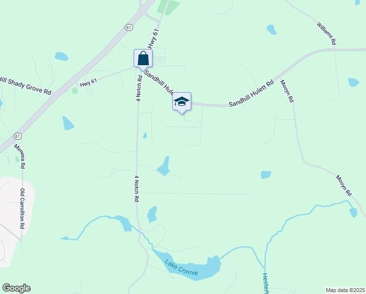 map of restaurants, bars, coffee shops, grocery stores, and more near 105 Tranquility Drive in Villa Rica