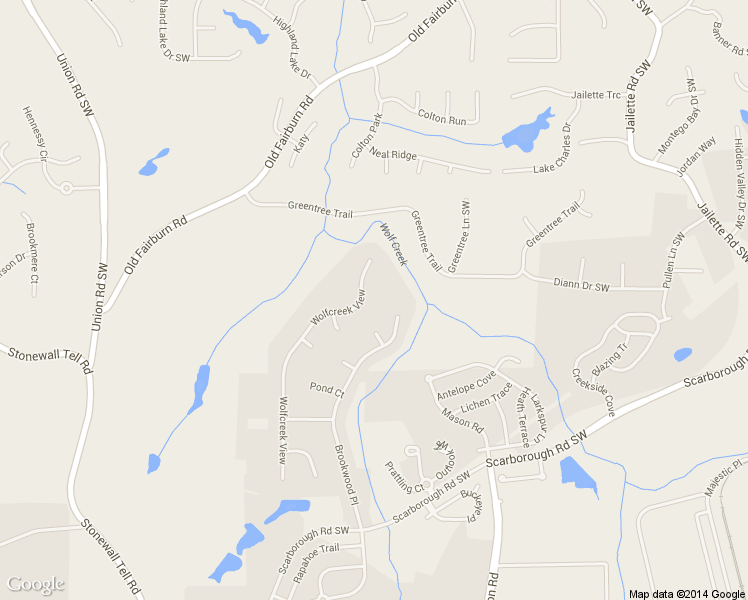 map of restaurants, bars, coffee shops, grocery stores, and more near 4844 Wolfcreek View in College Park