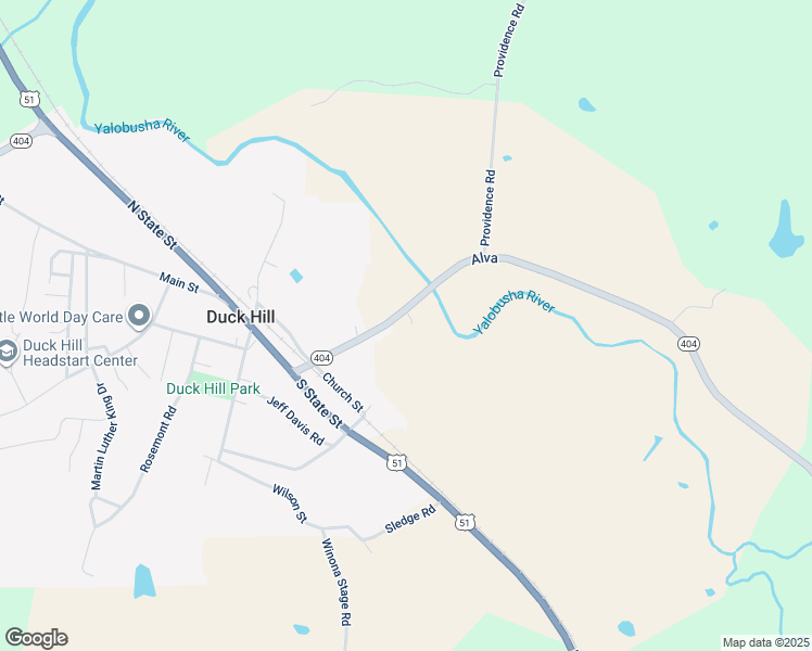 map of restaurants, bars, coffee shops, grocery stores, and more near Alva in Duck Hill