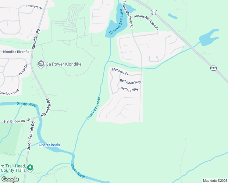 map of restaurants, bars, coffee shops, grocery stores, and more near 6887 Mahonia Place in Stonecrest