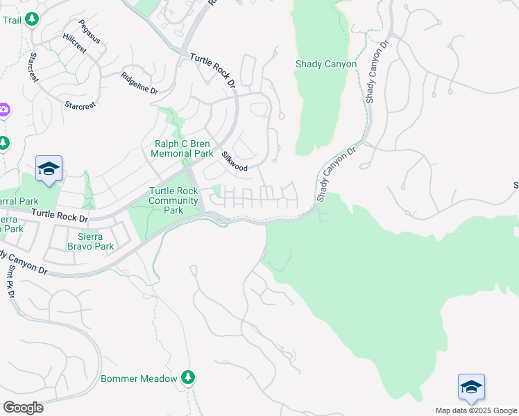 map of restaurants, bars, coffee shops, grocery stores, and more near 12 Stardust in Irvine