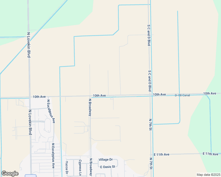 map of restaurants, bars, coffee shops, grocery stores, and more near 10280 10th Avenue in Blythe