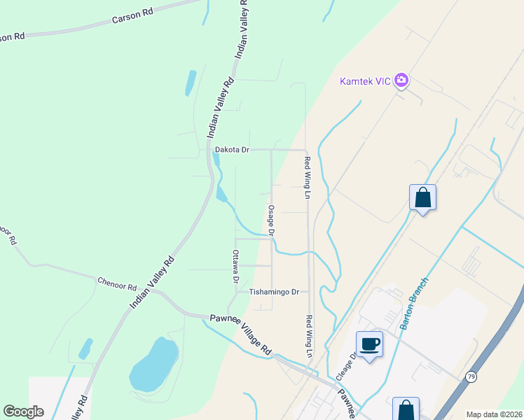 map of restaurants, bars, coffee shops, grocery stores, and more near 4338 Osage Drive in Birmingham
