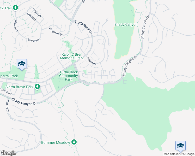 map of restaurants, bars, coffee shops, grocery stores, and more near 10 Morning Song in Irvine