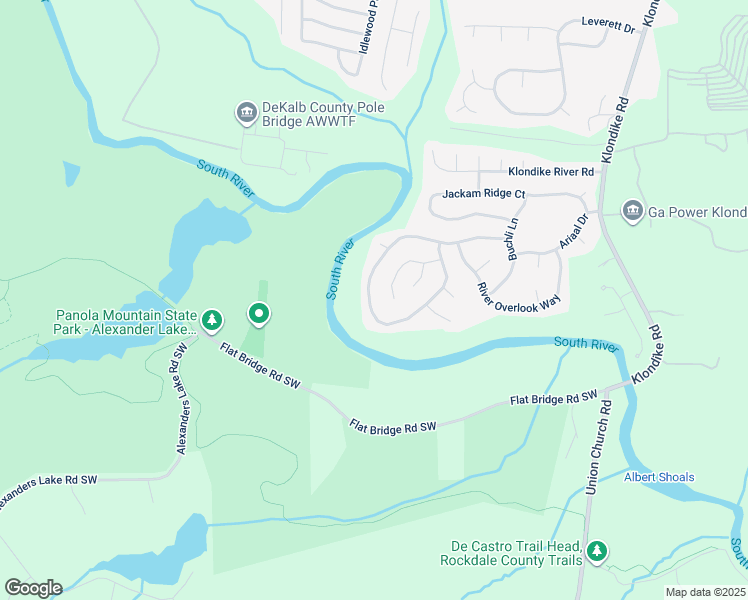 map of restaurants, bars, coffee shops, grocery stores, and more near 6579 Gina Agha Circle in Stonecrest