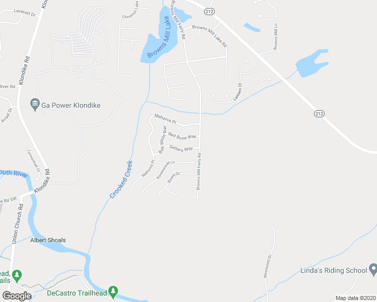 map of restaurants, bars, coffee shops, grocery stores, and more near 7039 Setters Way in Stonecrest