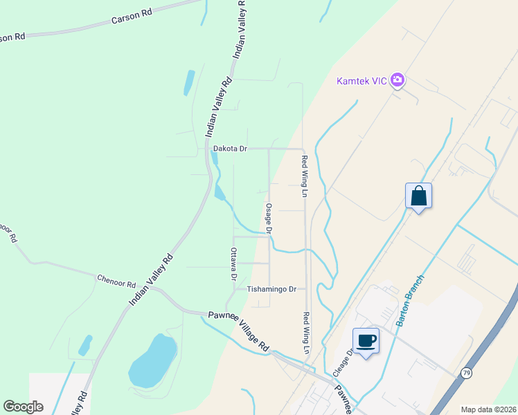 map of restaurants, bars, coffee shops, grocery stores, and more near 4338 Osage Drive in Birmingham