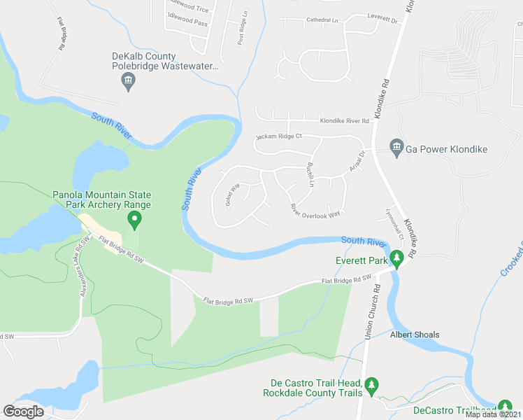 map of restaurants, bars, coffee shops, grocery stores, and more near 6468 Gina Agha Circle in Stonecrest