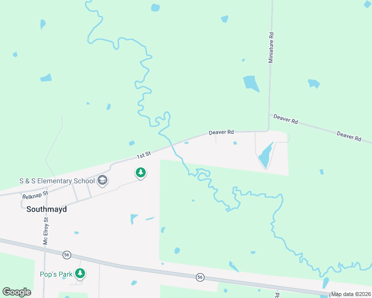 map of restaurants, bars, coffee shops, grocery stores, and more near 3714 Deaver Road in Sherman