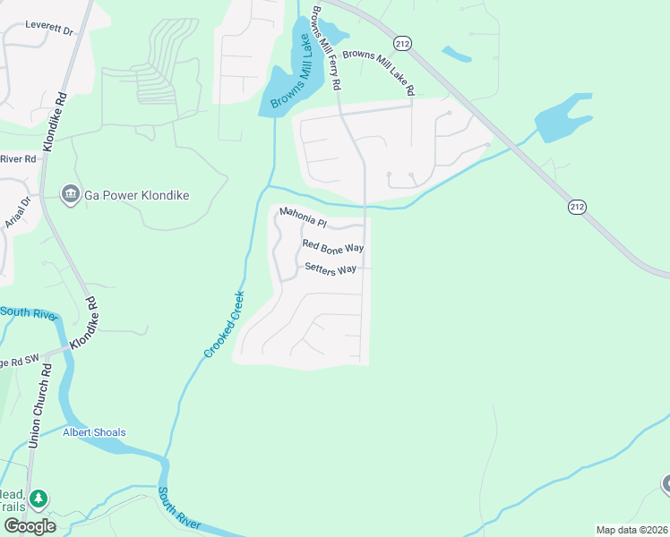 map of restaurants, bars, coffee shops, grocery stores, and more near 7030 Setters Way in Stonecrest