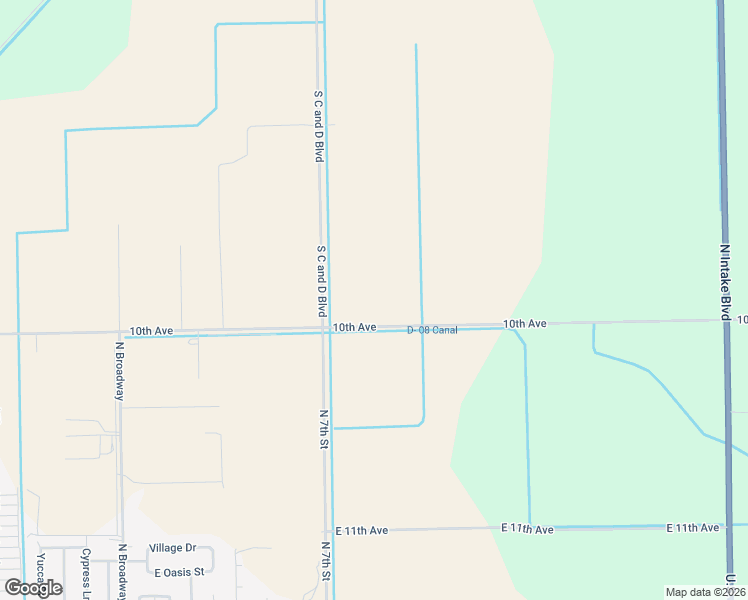 map of restaurants, bars, coffee shops, grocery stores, and more near 9928 10th Avenue in Blythe