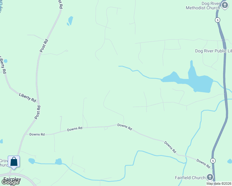 map of restaurants, bars, coffee shops, grocery stores, and more near 6554 Fox Run in Winston