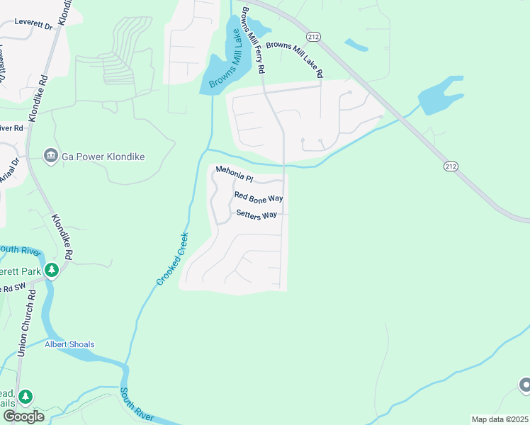 map of restaurants, bars, coffee shops, grocery stores, and more near 7038 Setters Way in Stonecrest
