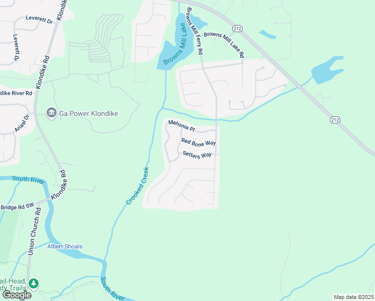 map of restaurants, bars, coffee shops, grocery stores, and more near 7002 Setters Way in Lithonia