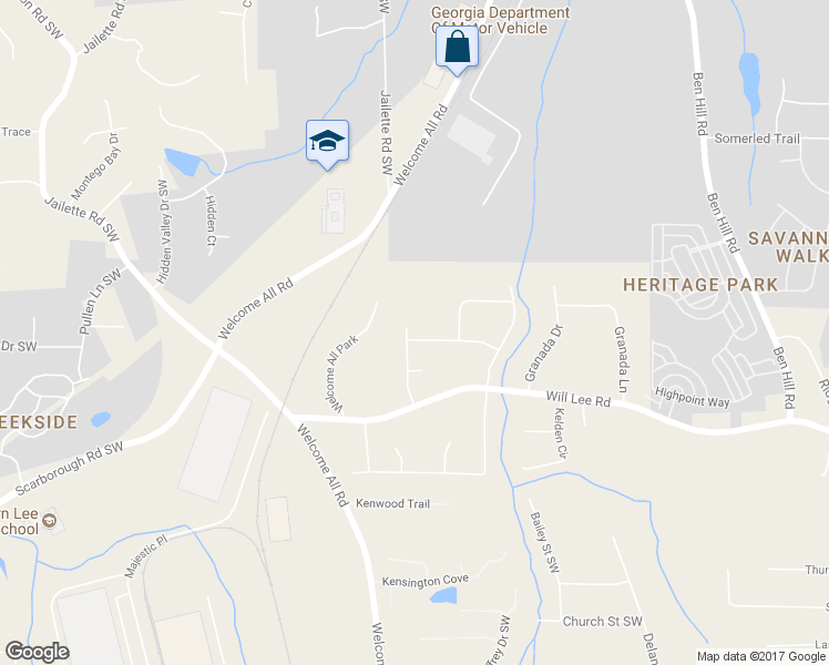 map of restaurants, bars, coffee shops, grocery stores, and more near 4501 Muhammad Drive in College Park