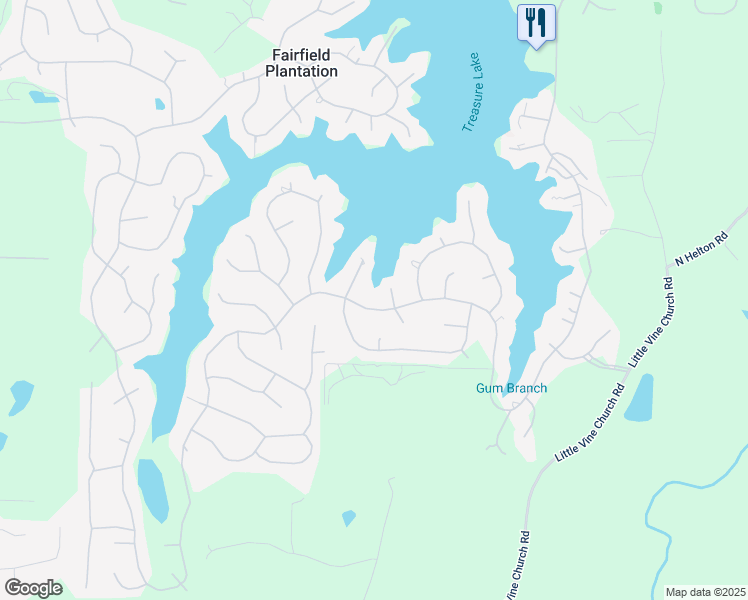 map of restaurants, bars, coffee shops, grocery stores, and more near 9020 Lakeview Parkway in Villa Rica