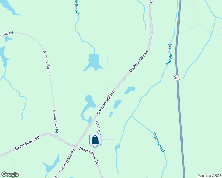 map of restaurants, bars, coffee shops, grocery stores, and more near 4475 Brock Road in Fairburn