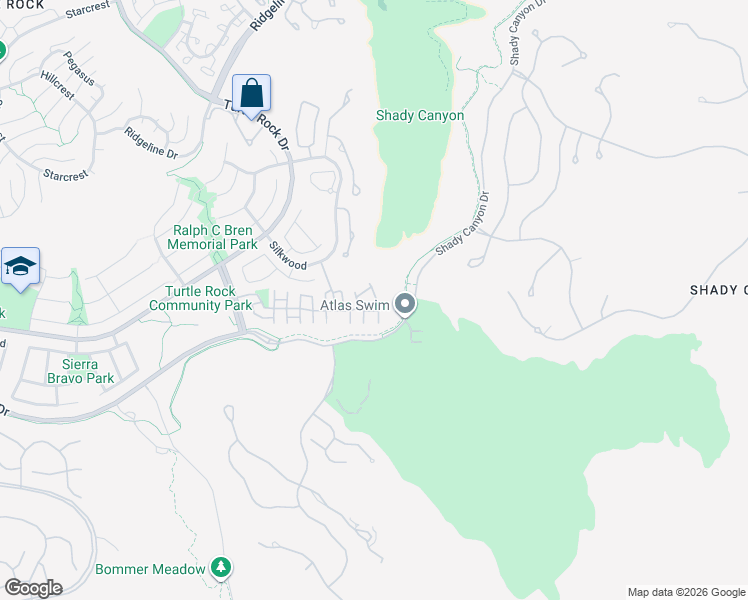 map of restaurants, bars, coffee shops, grocery stores, and more near 3 Sunshine in Irvine