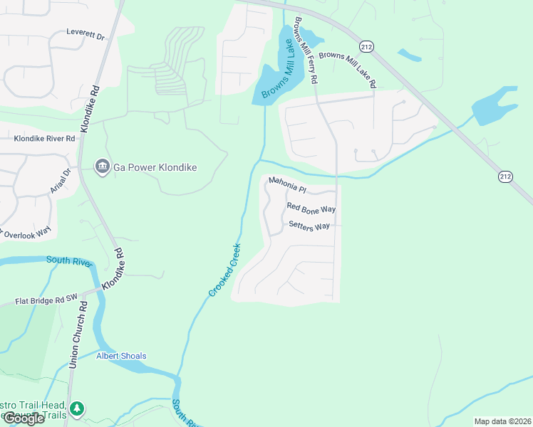 map of restaurants, bars, coffee shops, grocery stores, and more near 6919 Mahonia Place in Stonecrest