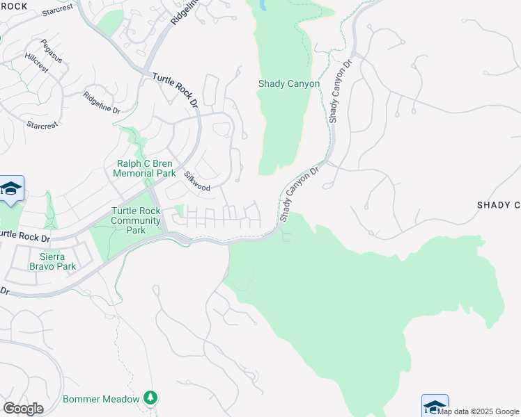 map of restaurants, bars, coffee shops, grocery stores, and more near 30 Morning Star in Irvine