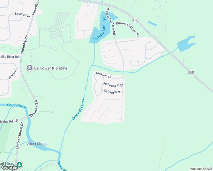 map of restaurants, bars, coffee shops, grocery stores, and more near 6931 Red Bone Way in Lithonia