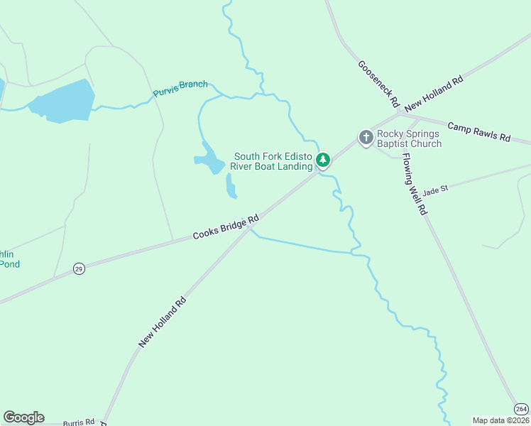 map of restaurants, bars, coffee shops, grocery stores, and more near 933 New Holland Road in Aiken