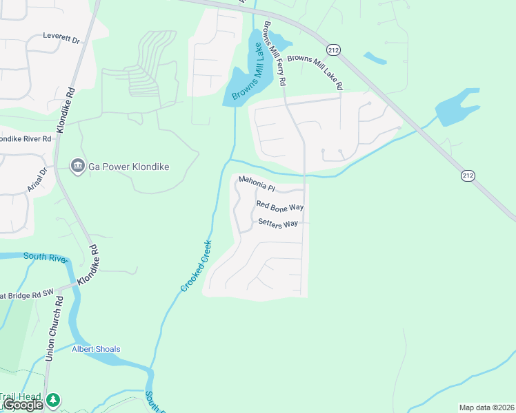 map of restaurants, bars, coffee shops, grocery stores, and more near 4760 Bob White Run in Lithonia