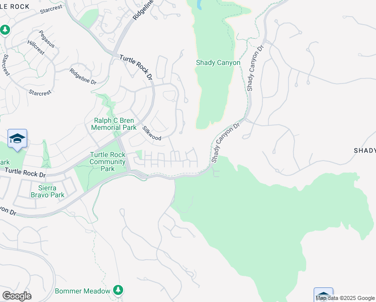 map of restaurants, bars, coffee shops, grocery stores, and more near 3 Sunshine in Irvine