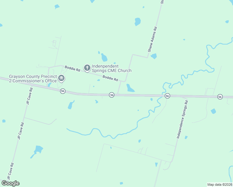 map of restaurants, bars, coffee shops, grocery stores, and more near 38 Adams Road in Sherman
