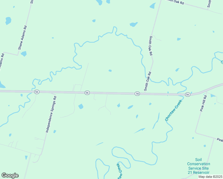 map of restaurants, bars, coffee shops, grocery stores, and more near 8137 8135 State Highway 56 in Sherman