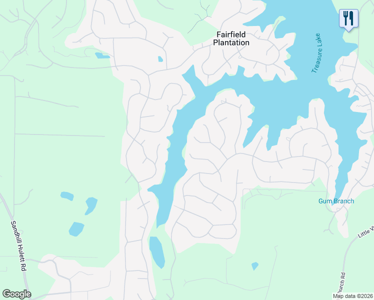 map of restaurants, bars, coffee shops, grocery stores, and more near 2308 Larchmond Court in Villa Rica