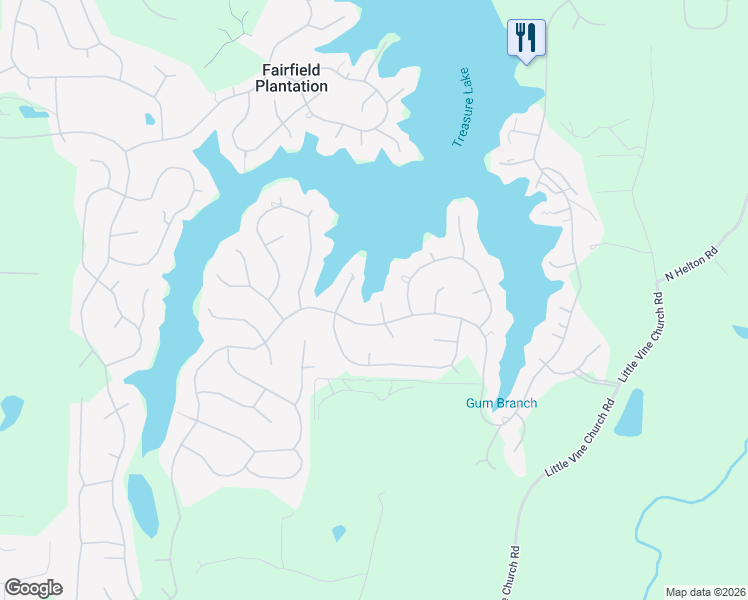 map of restaurants, bars, coffee shops, grocery stores, and more near 9024 North Tarnwood Place in Villa Rica