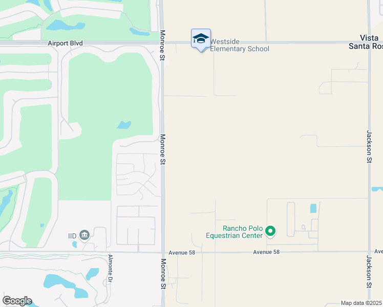 map of restaurants, bars, coffee shops, grocery stores, and more near Monroe Street in Thermal