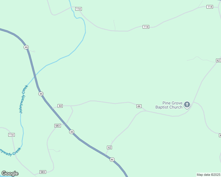 map of restaurants, bars, coffee shops, grocery stores, and more near 513 County Road 44 in Heflin