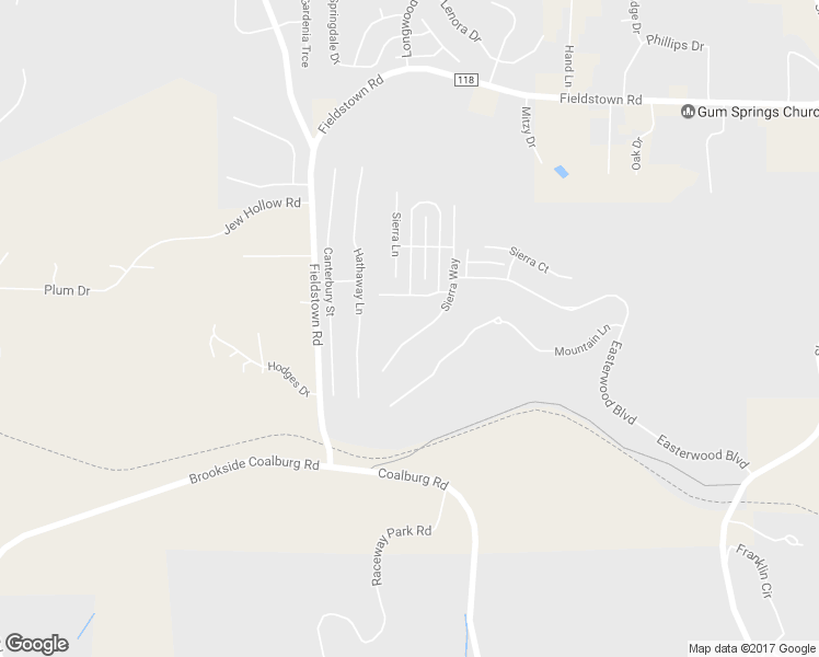 map of restaurants, bars, coffee shops, grocery stores, and more near 4218 Sierra Way in Gardendale