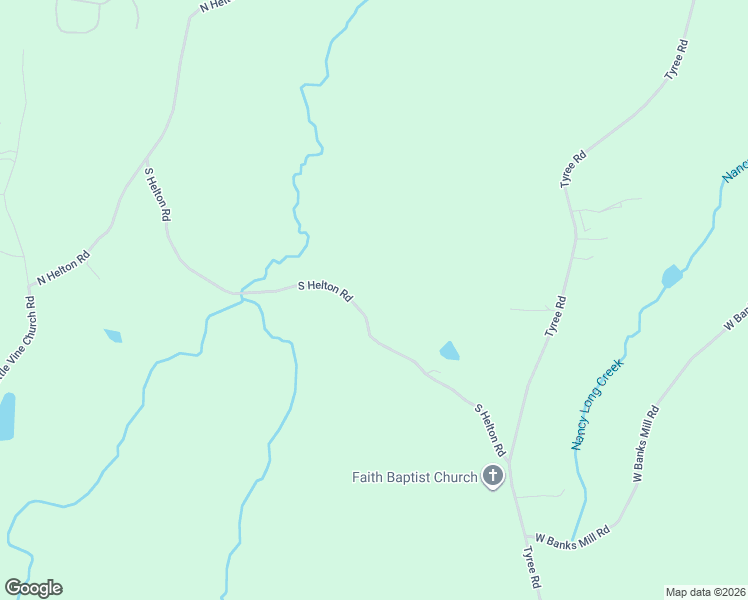 map of restaurants, bars, coffee shops, grocery stores, and more near 9710 South Helton Road in Winston