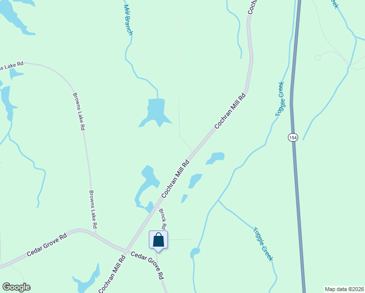 map of restaurants, bars, coffee shops, grocery stores, and more near 4475 Brock Road in Fairburn
