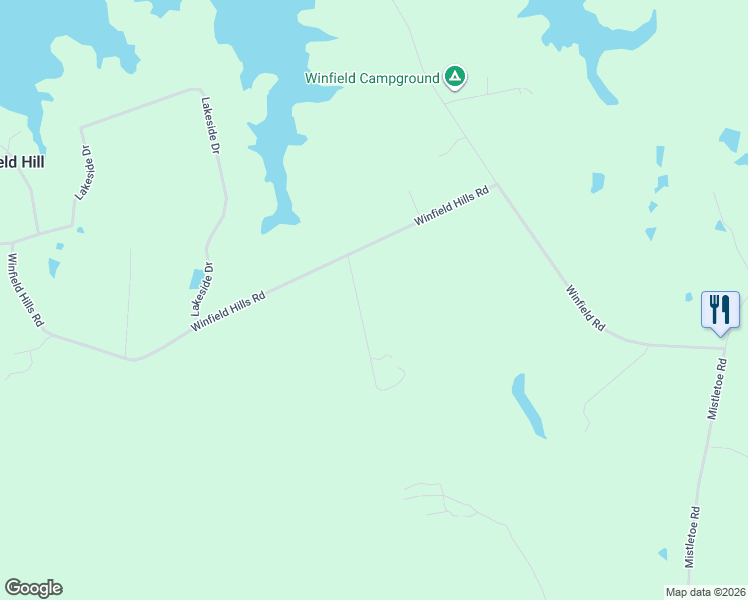 map of restaurants, bars, coffee shops, grocery stores, and more near 7622 Winfield Hills Road in Appling