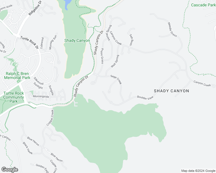 map of restaurants, bars, coffee shops, grocery stores, and more near 27 Watercress in Irvine