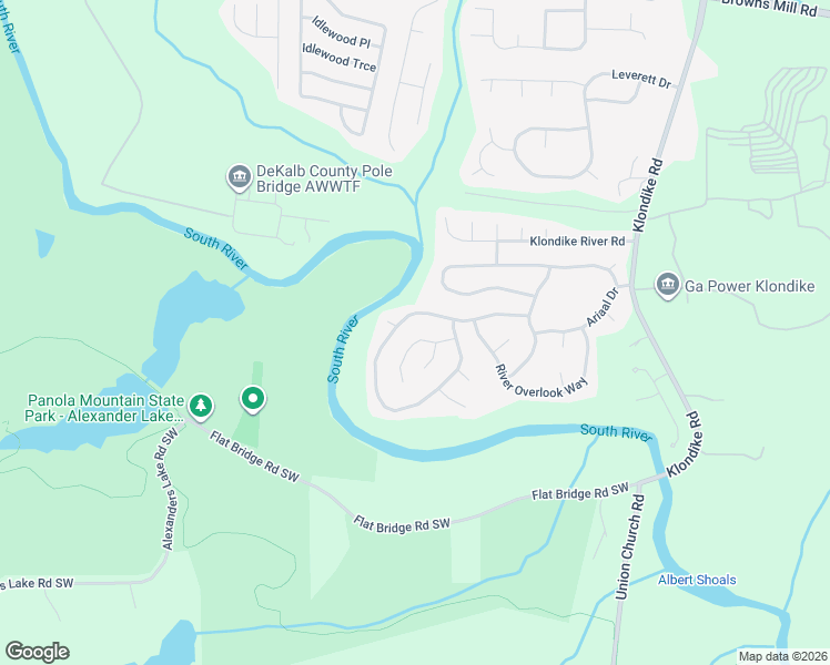map of restaurants, bars, coffee shops, grocery stores, and more near 4774 Golod Way in Lithonia