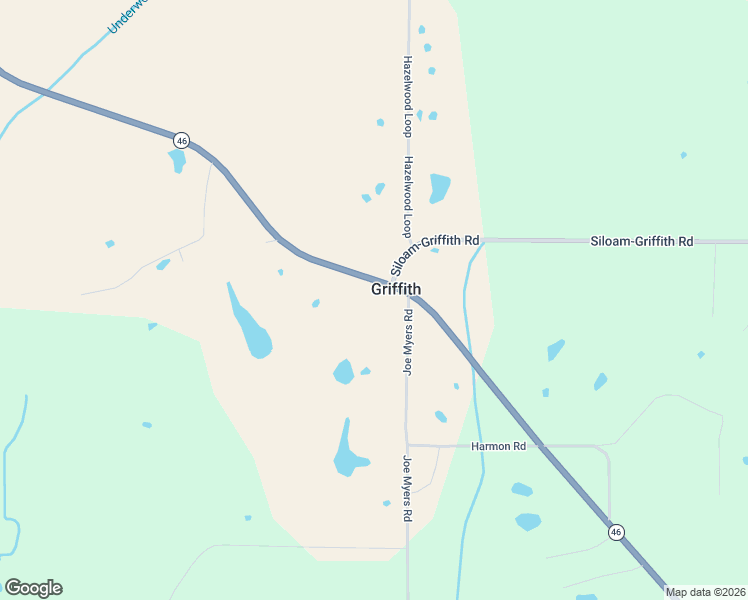 map of restaurants, bars, coffee shops, grocery stores, and more near 4485 Mississippi 46 in Cedarbluff