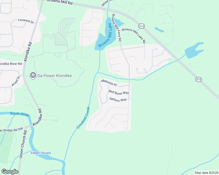 map of restaurants, bars, coffee shops, grocery stores, and more near 6922 Red Bone Way in Stonecrest