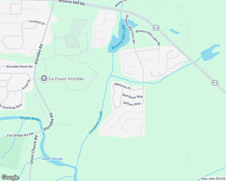 map of restaurants, bars, coffee shops, grocery stores, and more near 6942 Mahonia Place in Stonecrest