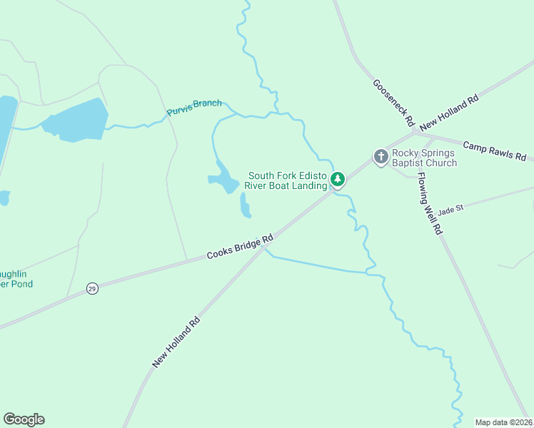 map of restaurants, bars, coffee shops, grocery stores, and more near 933-991 New Holland Road in Aiken