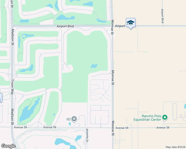 map of restaurants, bars, coffee shops, grocery stores, and more near 81802 Couples Court in La Quinta