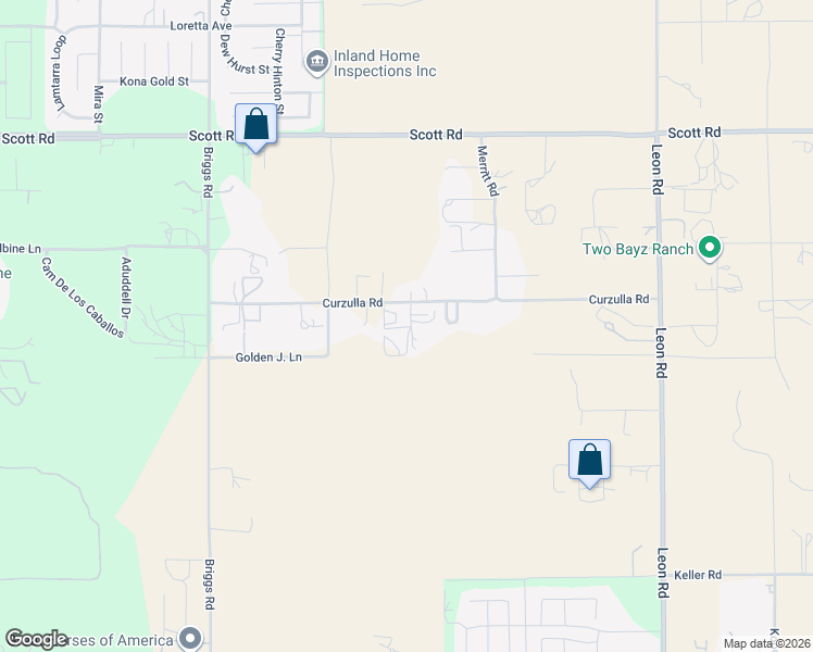 map of restaurants, bars, coffee shops, grocery stores, and more near 30283 Sunny Hills Drive in Menifee