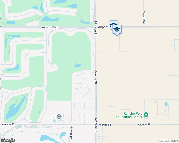 map of restaurants, bars, coffee shops, grocery stores, and more near 81954 Couples Court in La Quinta