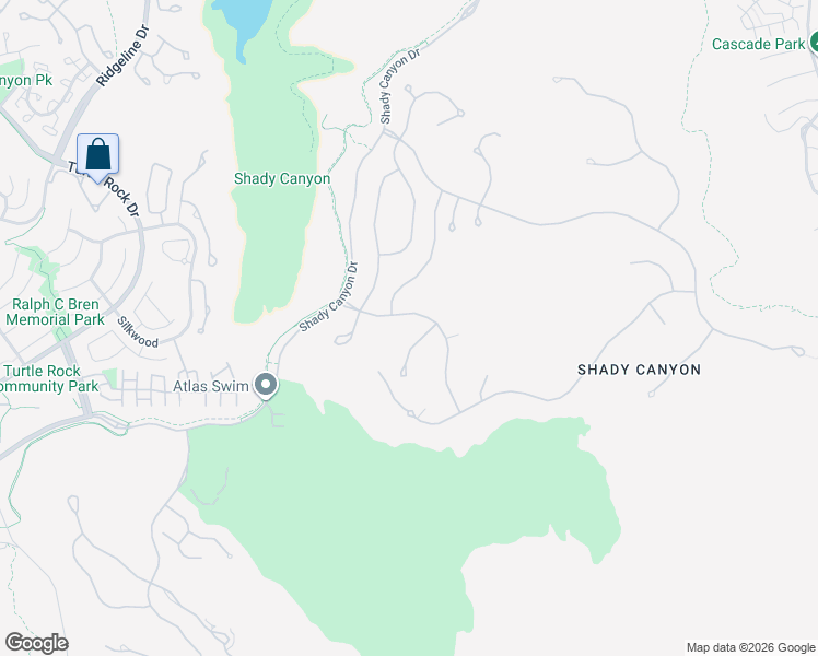 map of restaurants, bars, coffee shops, grocery stores, and more near 23 Watercress in Irvine