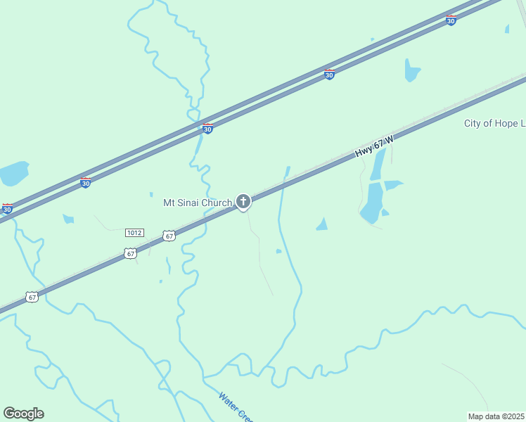 map of restaurants, bars, coffee shops, grocery stores, and more near 3968 U.S. 67 in Hope